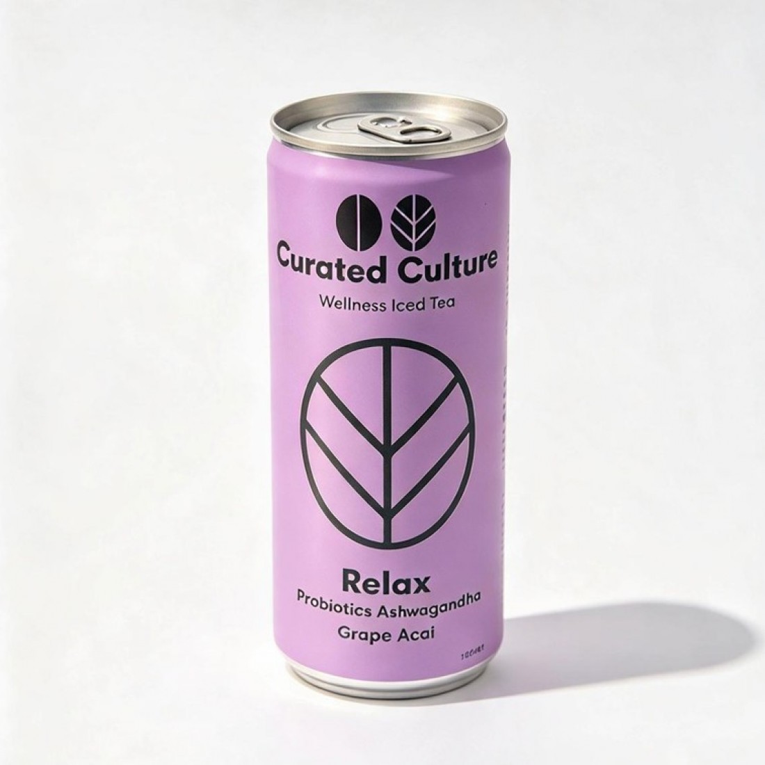 CURATED CULTURE RELAX GRAPE ACAI TEA (240ML)