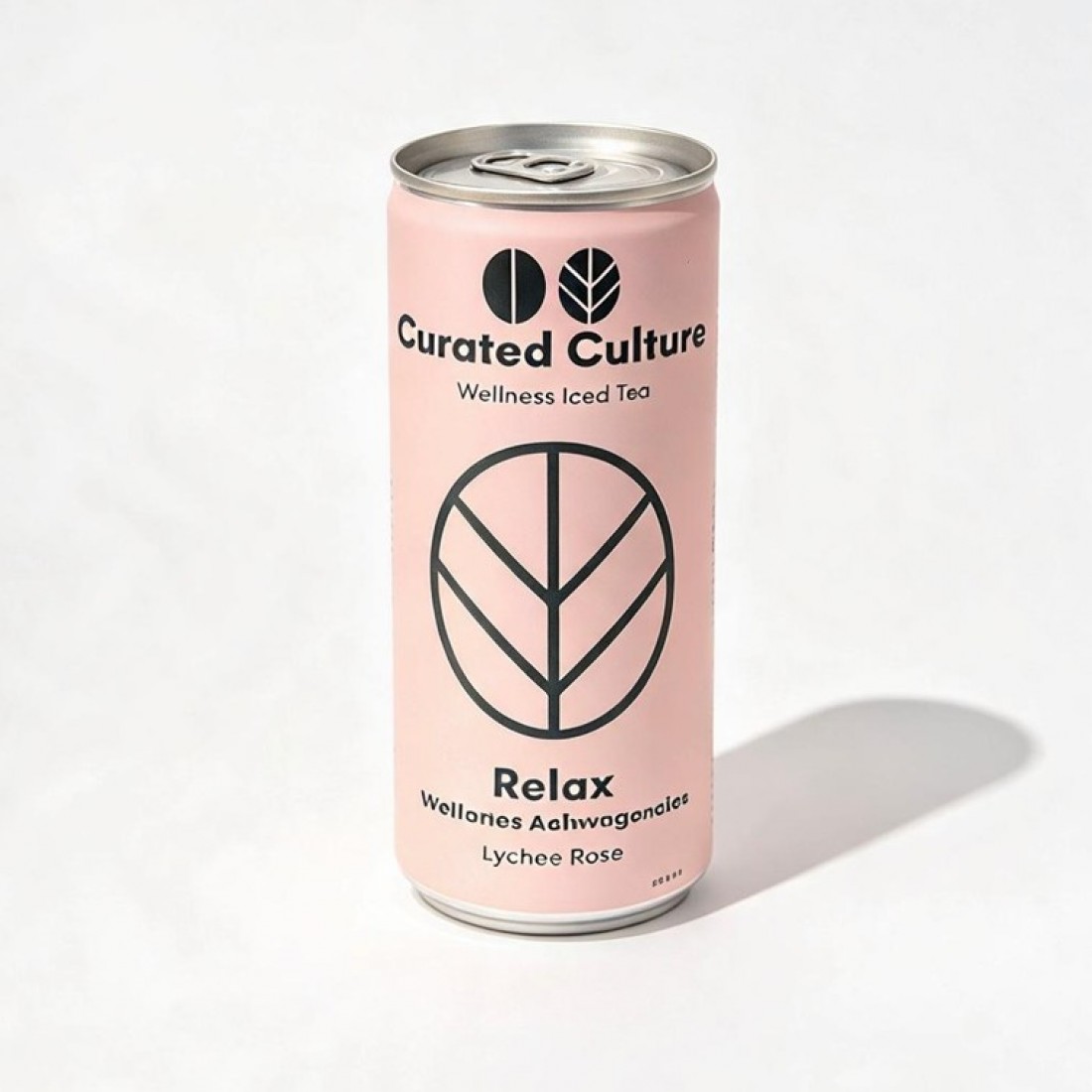 CURATED CULTURE RELAX LYCHEE ROSE TEA (240ML)