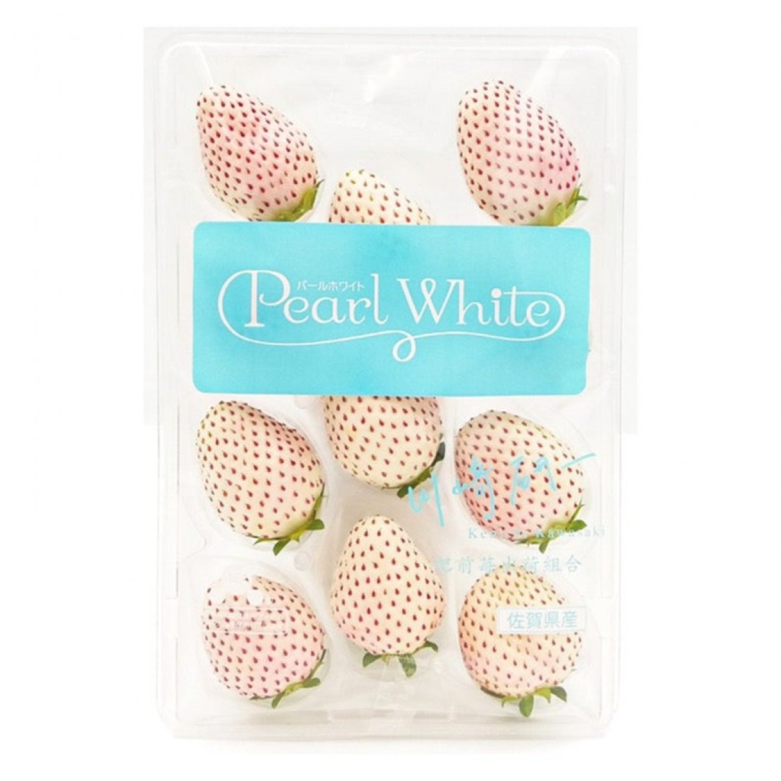 JAPANESE SAGA PEARL WHITE STRAWBERRIES