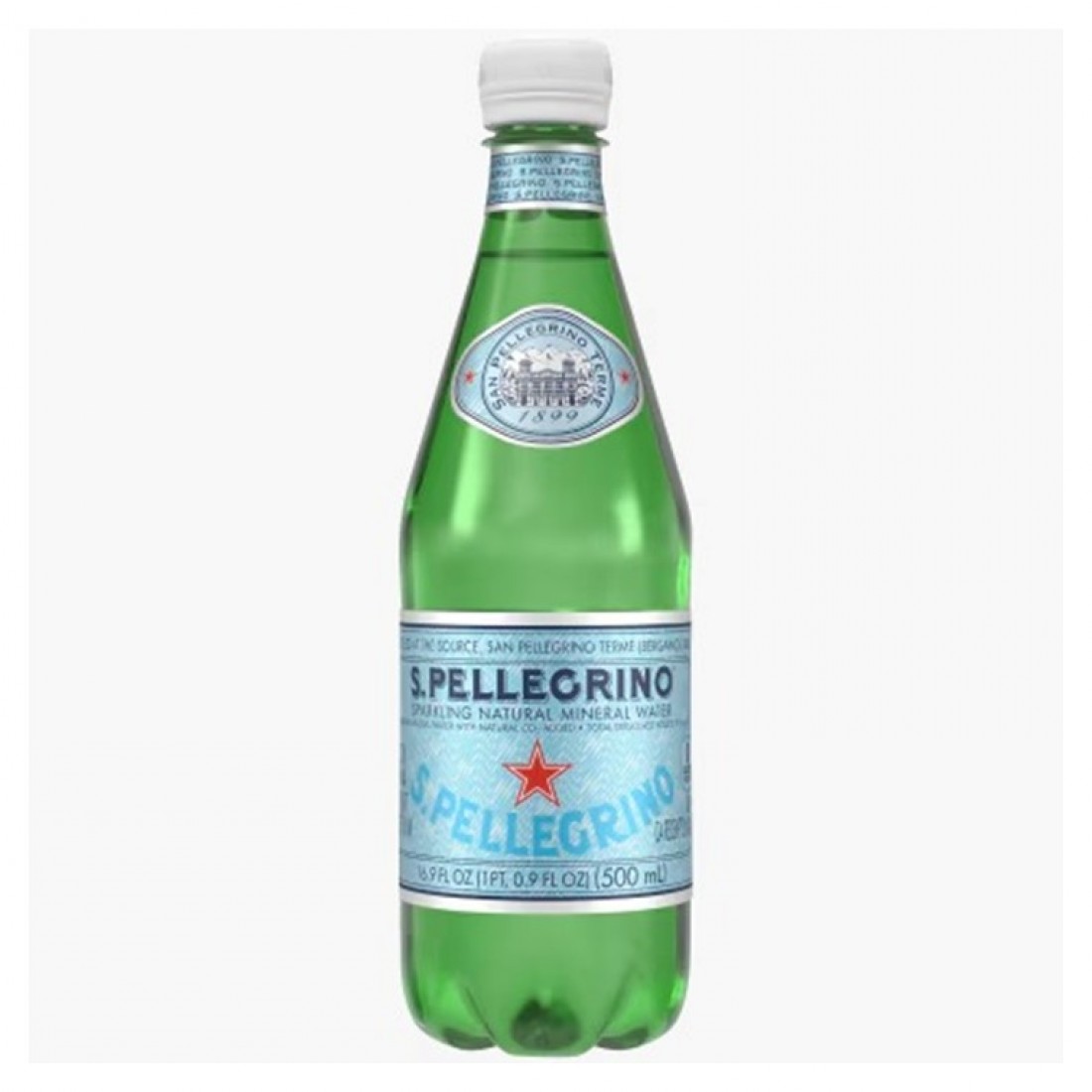 SAN PELLEGRINO SPARKING MINERAL WATER (500ML)